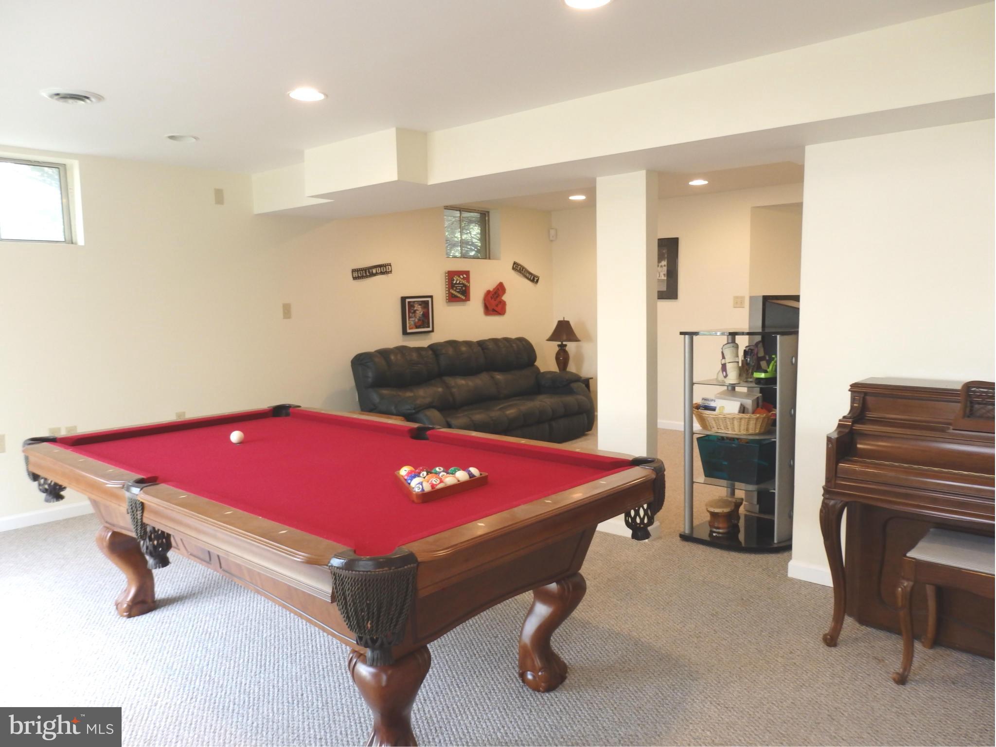 2543 Bear Den Road Frederick, MD 21701 - Photo 27 of 30 a living room with furniture and a pool table