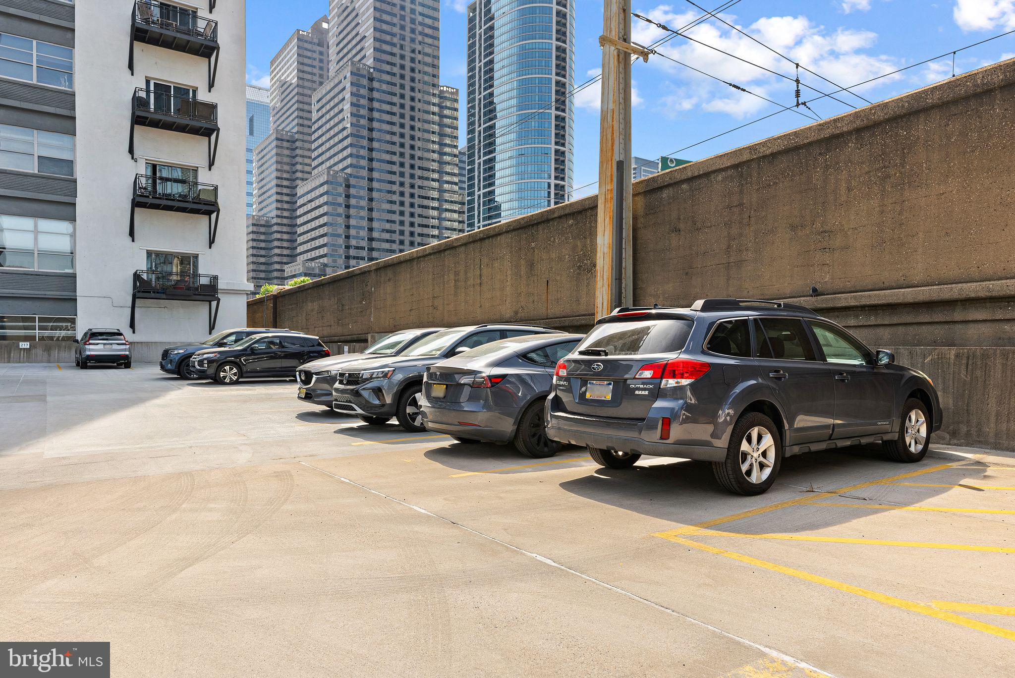 2200-28 Arch Street, Unit 409 Philadelphia, PA 19103 - Photo 15 of 25 a view of a cars parking space