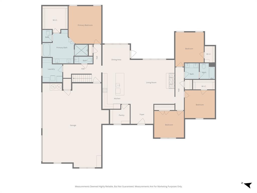 2045 Ellis Ridge Drive Weatherford, TX 76087 - Photo 38 of 40 View of floor plan / room layout