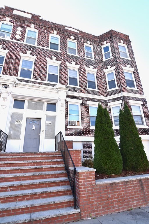 103 Homestead Street, Unit 1 Boston, MA 02121 - Photo 16 of 16 a front view of a multi story building