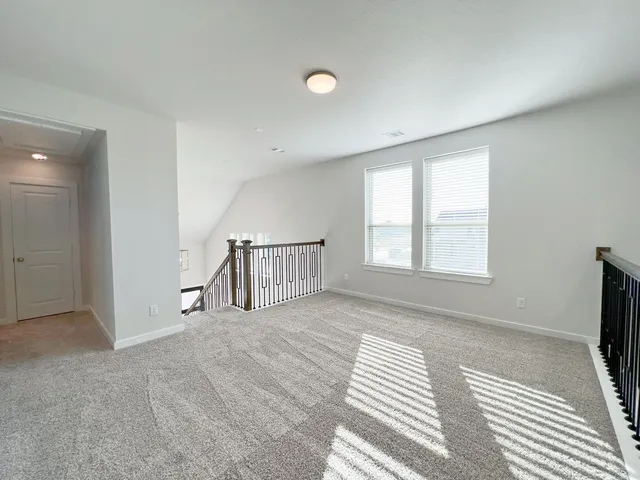 a view of a livingroom with a staircase