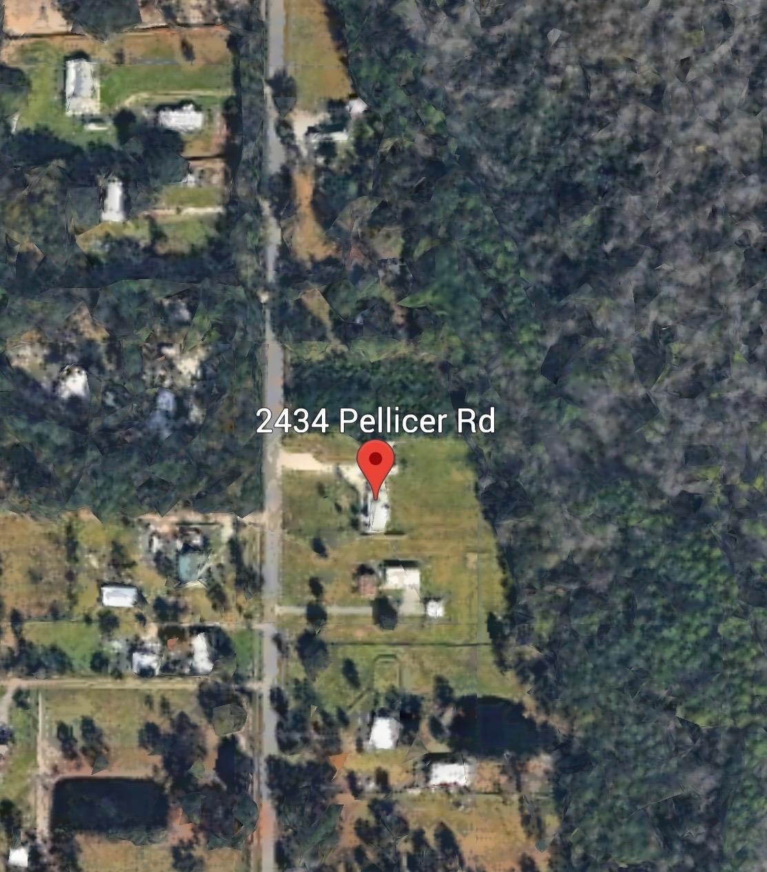 2434 Pellicer Road St. Augustine, FL 32092 - Photo 4 of 41 Aerial view of property's location