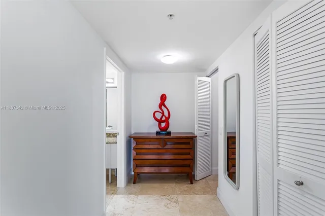 a view of roof deck with sitting area