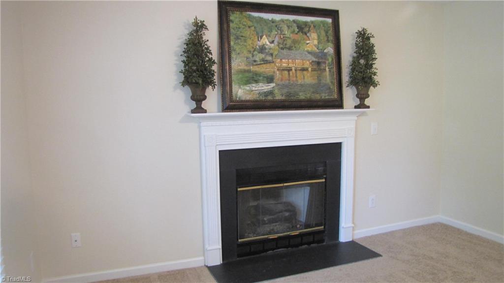 6315 Hampton Knoll Road Clemmons, NC 27012 - Photo 3 of 17 Living Room with fireplace