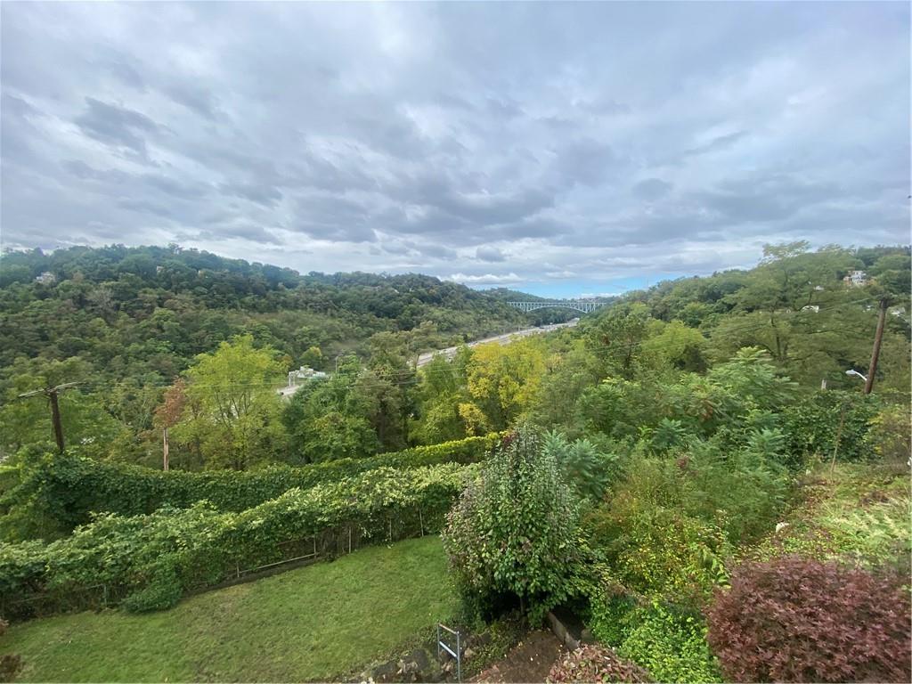 141 Overbeck Street Pittsburgh, PA 15212 - Photo 19 of 20 a view of a city with lush green forest