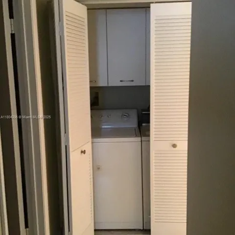 a view of a garden with a tree