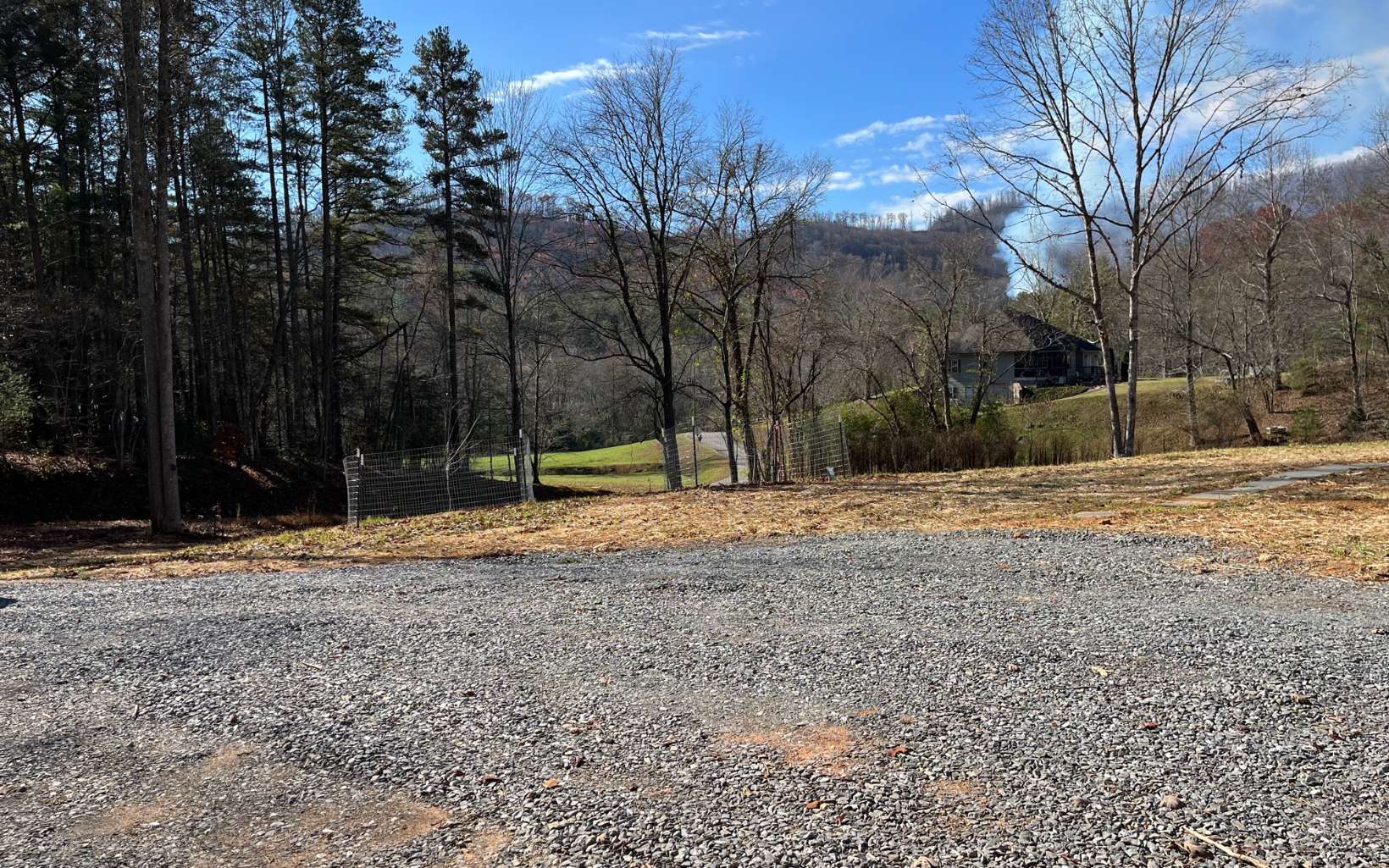 654 Burger Road Murphy, NC 28906 - Photo 3 of 33 a backyard of a house with trees