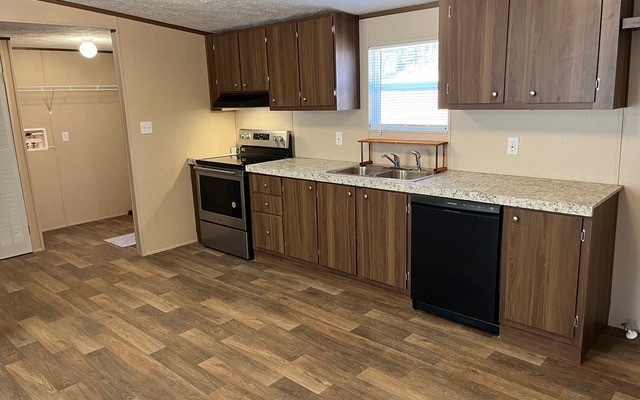 654 Burger Road Murphy, NC 28906 - Photo 7 of 33 a kitchen with stainless steel appliances granite countertop a refrigerator and a sink