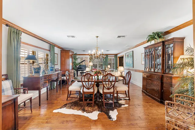 a view of a swimming pool with an ocean view