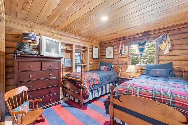 a view of an ocean and beach