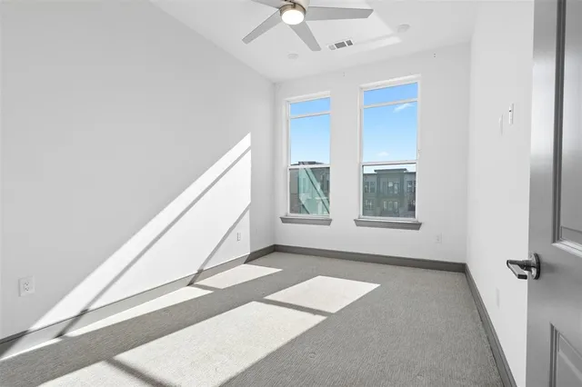 a view of an entryway with window