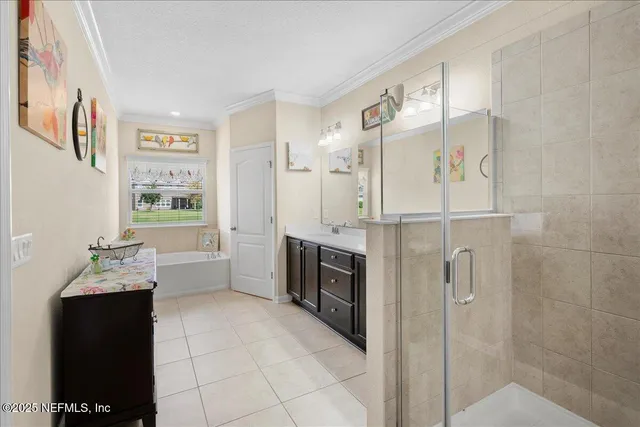 a view of entryway and hall with a front door