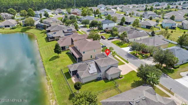 a picture of a book and a bed