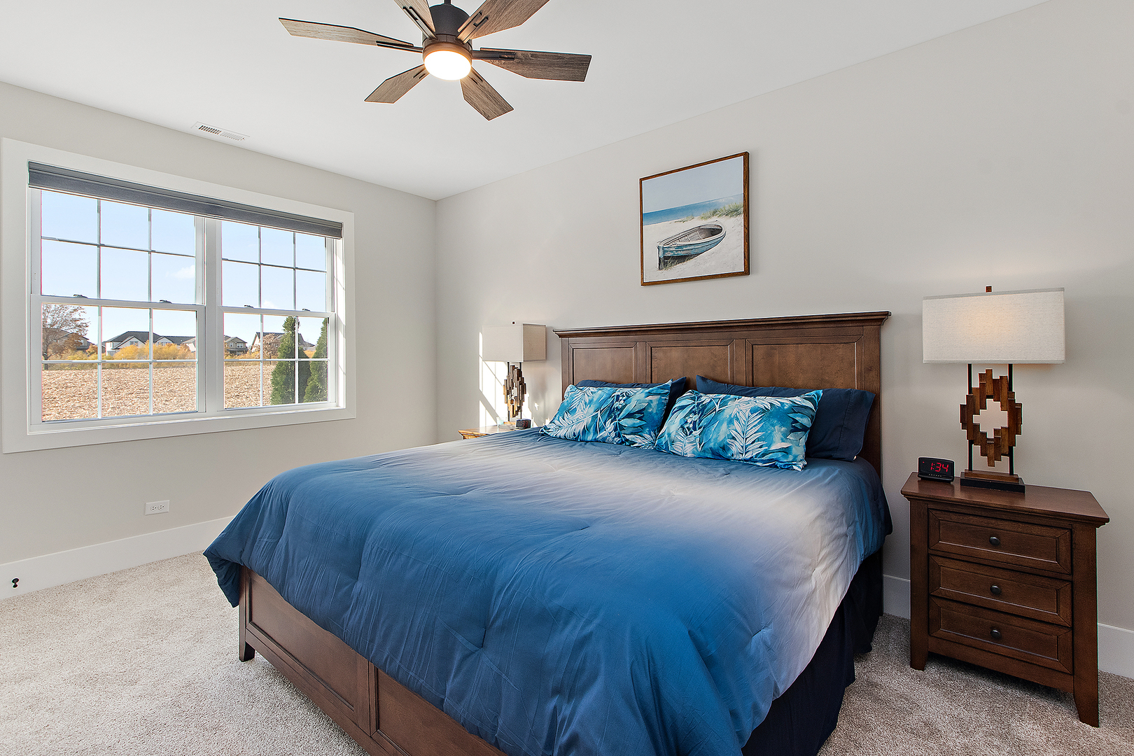 23960 Ann Court Manhattan, IL 60442 - Photo 20 of 31 a bedroom with a bed and a window