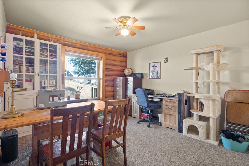 4592 Wendlis Road Forest Ranch, CA 95942 - Photo 31 of 62 Main floor guest bedroom currently used as sewing room
