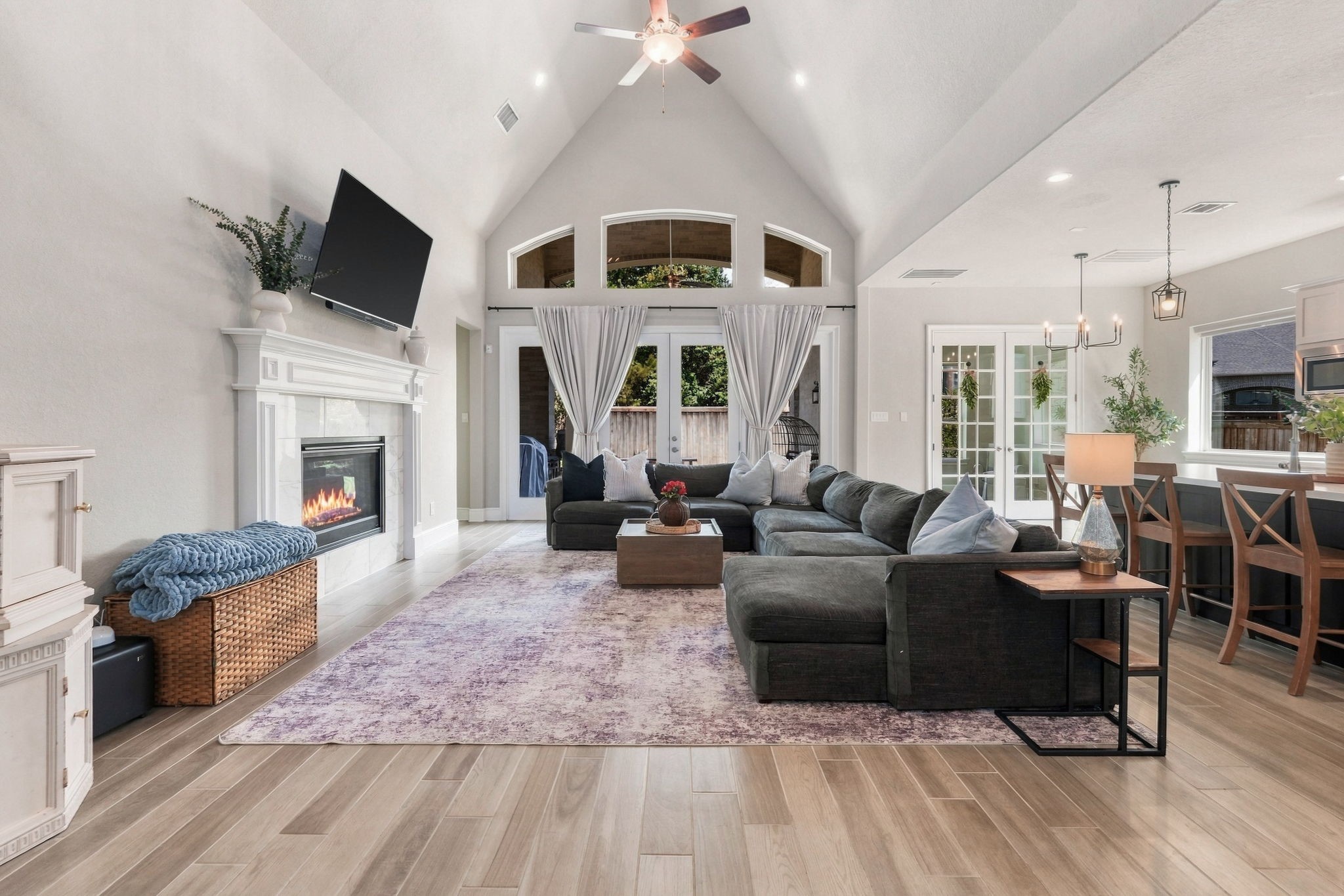 26910 Selinsgrove Road Magnolia, TX 77354 - Photo 13 of 47 A spacious main living area serves as the heart of the home with an easy connection to the kitchen.