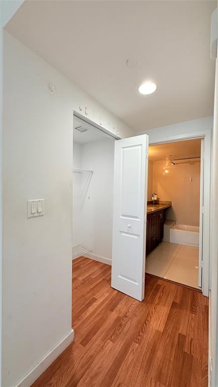 601 Northeast 23rd Street, Unit 902 Miami, FL 33137 - Photo 18 of 49 a view of a room with wooden floor