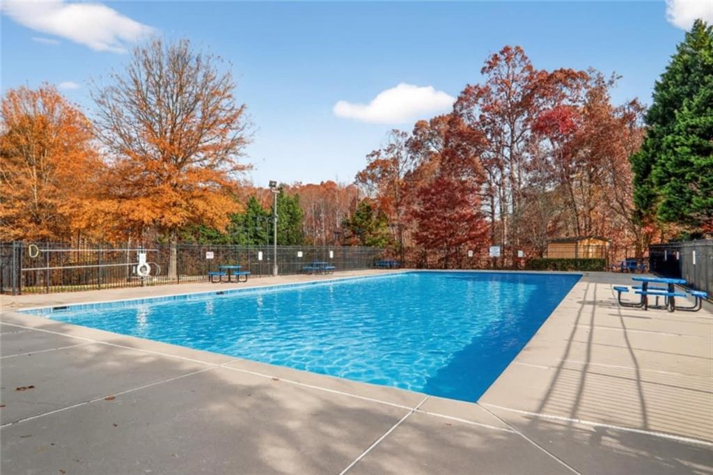 230 Valley Crossing Canton, GA 30114 - Photo 14 of 21 a view of a swimming pool with an outdoor seating