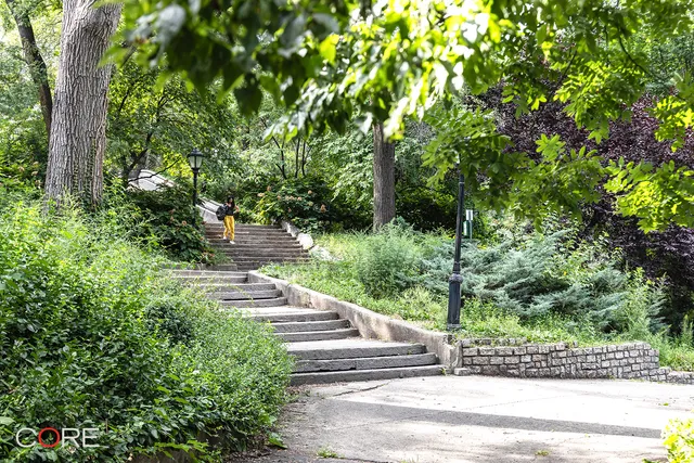 a view of a large building
