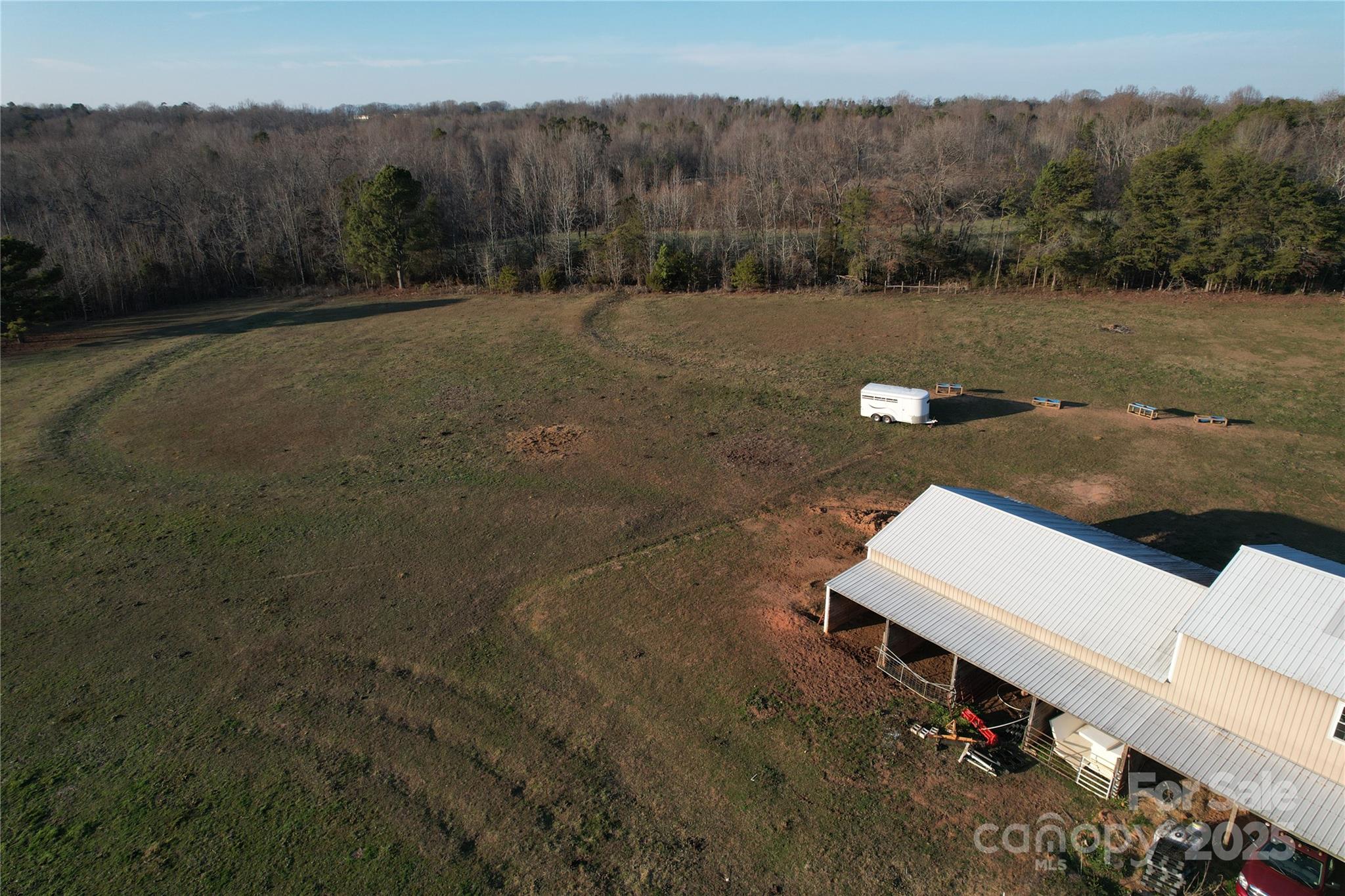 134 Charcoal Road Cherryville, NC 28021 - Photo 5 of 35 an aerial view of a house with a yard