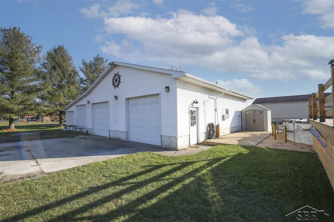 1480 North Hemlock Road Hemlock, MI 48626 - Photo 38 of 42 Heated Outbuilding