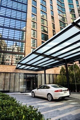 a car parked on the side of a street