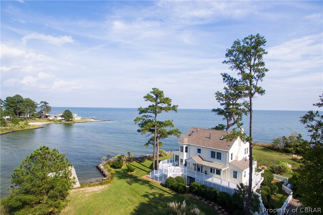 395 Gillim Road Deltaville, VA 23043 - Photo 2 of 21 Dock on Creek Front