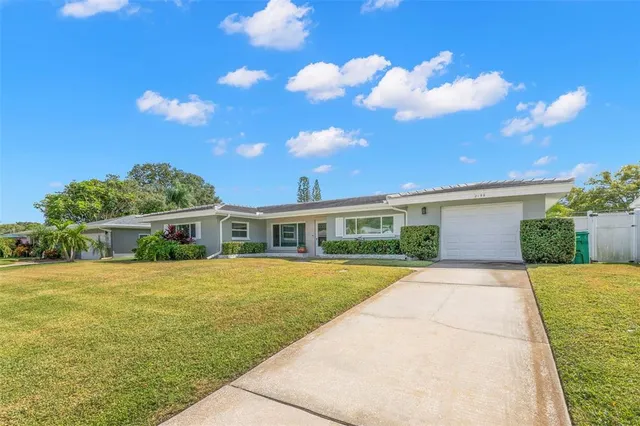 a view of house with outdoor space