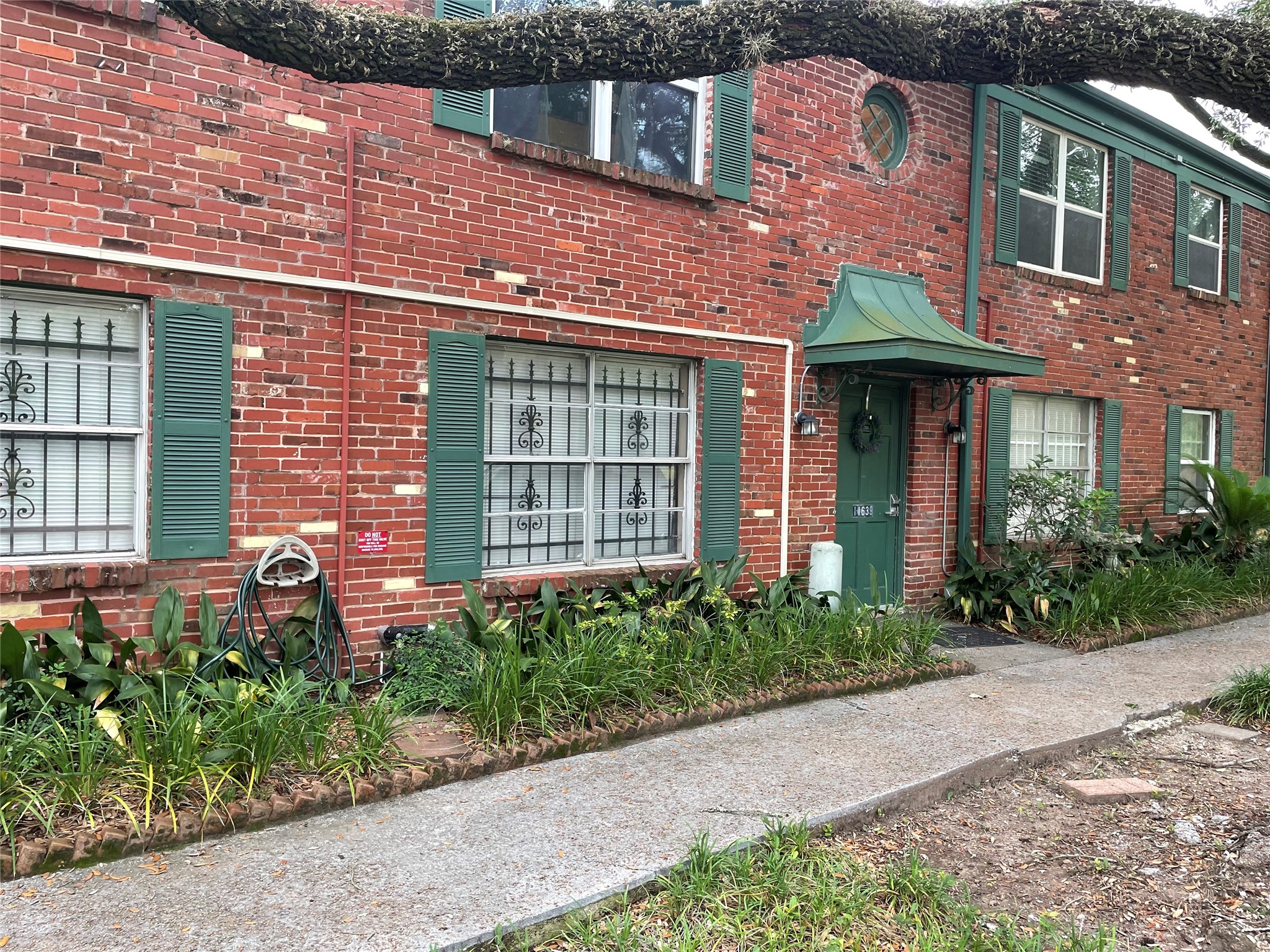Front of Condominium