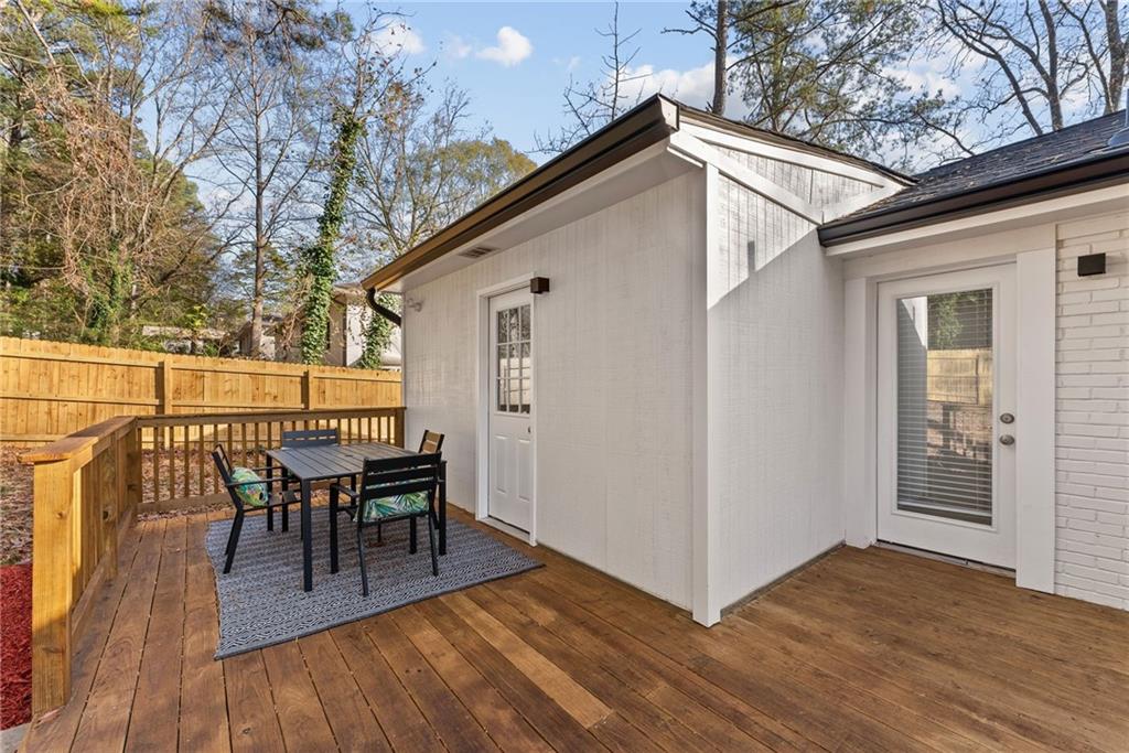 3372 Jackson Drive Decatur, GA 30032 - Photo 18 of 26 a view of a house with patio and wooden floor