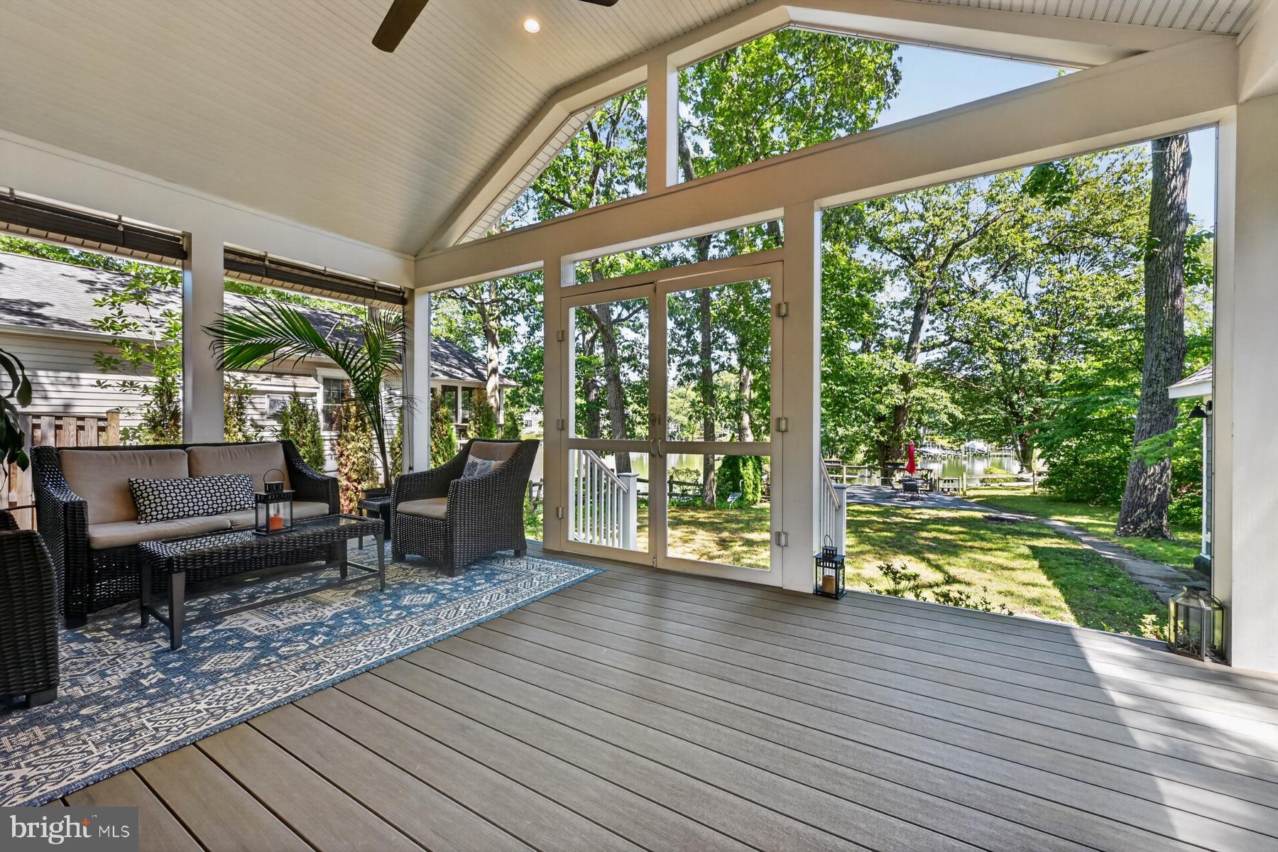 718 Dill Road Severna Park, MD 21146 - Photo 15 of 50 Fabulous screened porch with vaulted ceiling