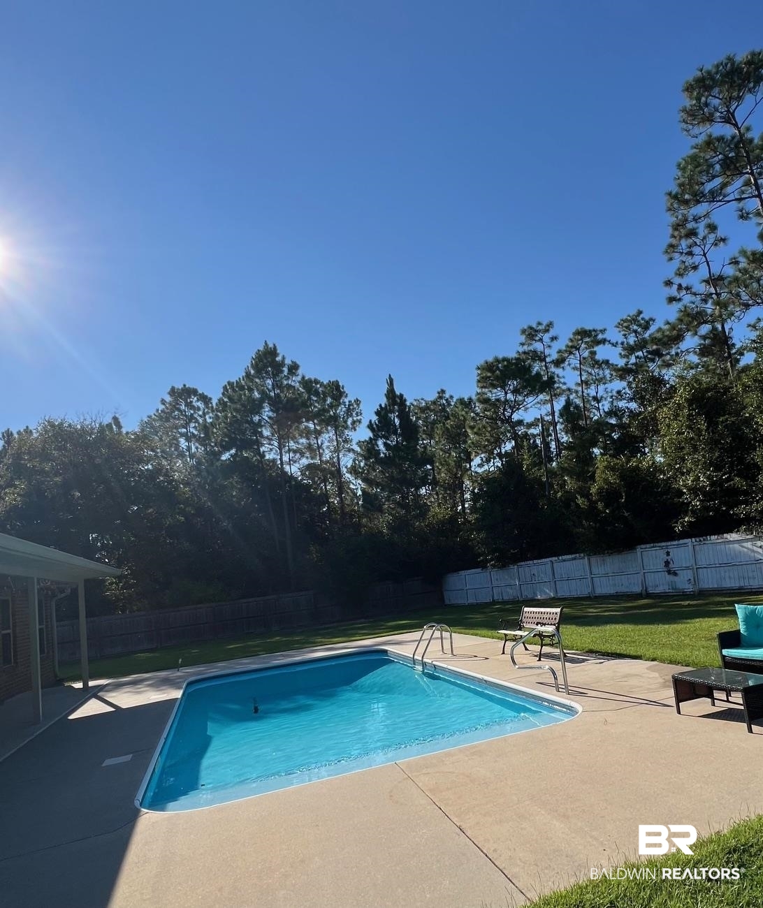 10257 Lyttleton Loop Lillian, AL 36549 - Photo 24 of 31 View of swimming pool featuring a patio and a fenced backyard