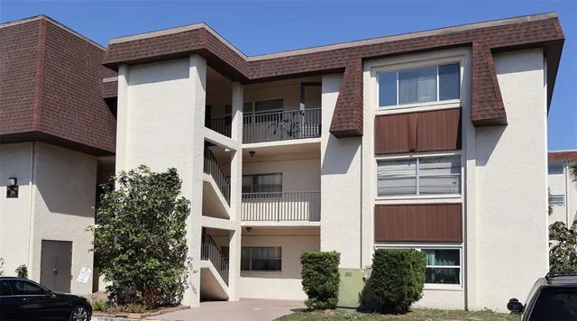 a house view with a outdoor space