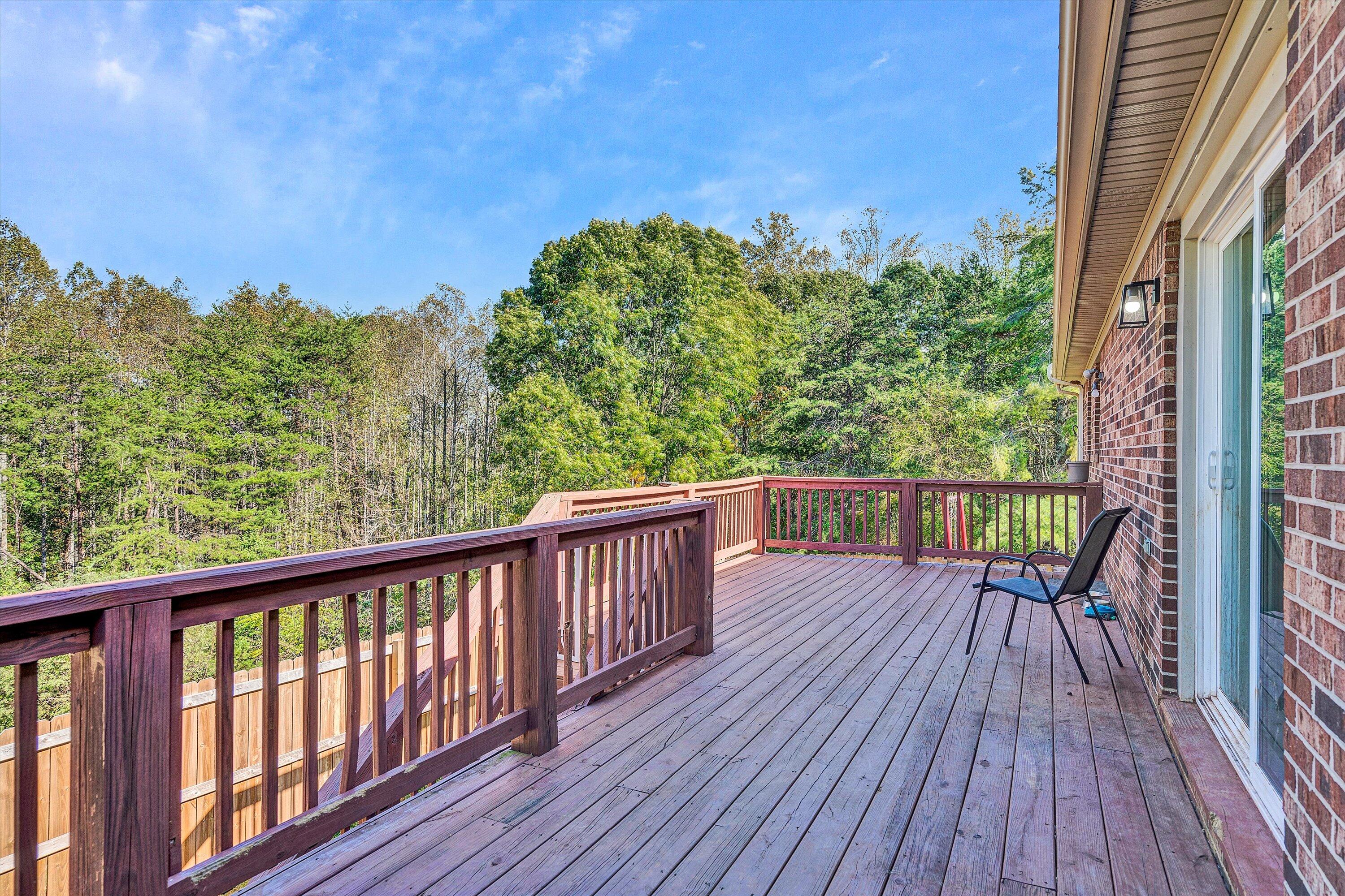 687 Country Ridge Road Bassett, VA 24055 - Photo 27 of 27 Rear Deck