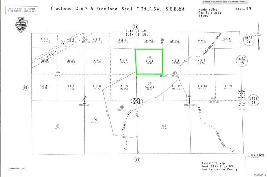 0 Bowen Ranch Road Apple Valley, CA 92308 - Photo 1 of 1 unknown