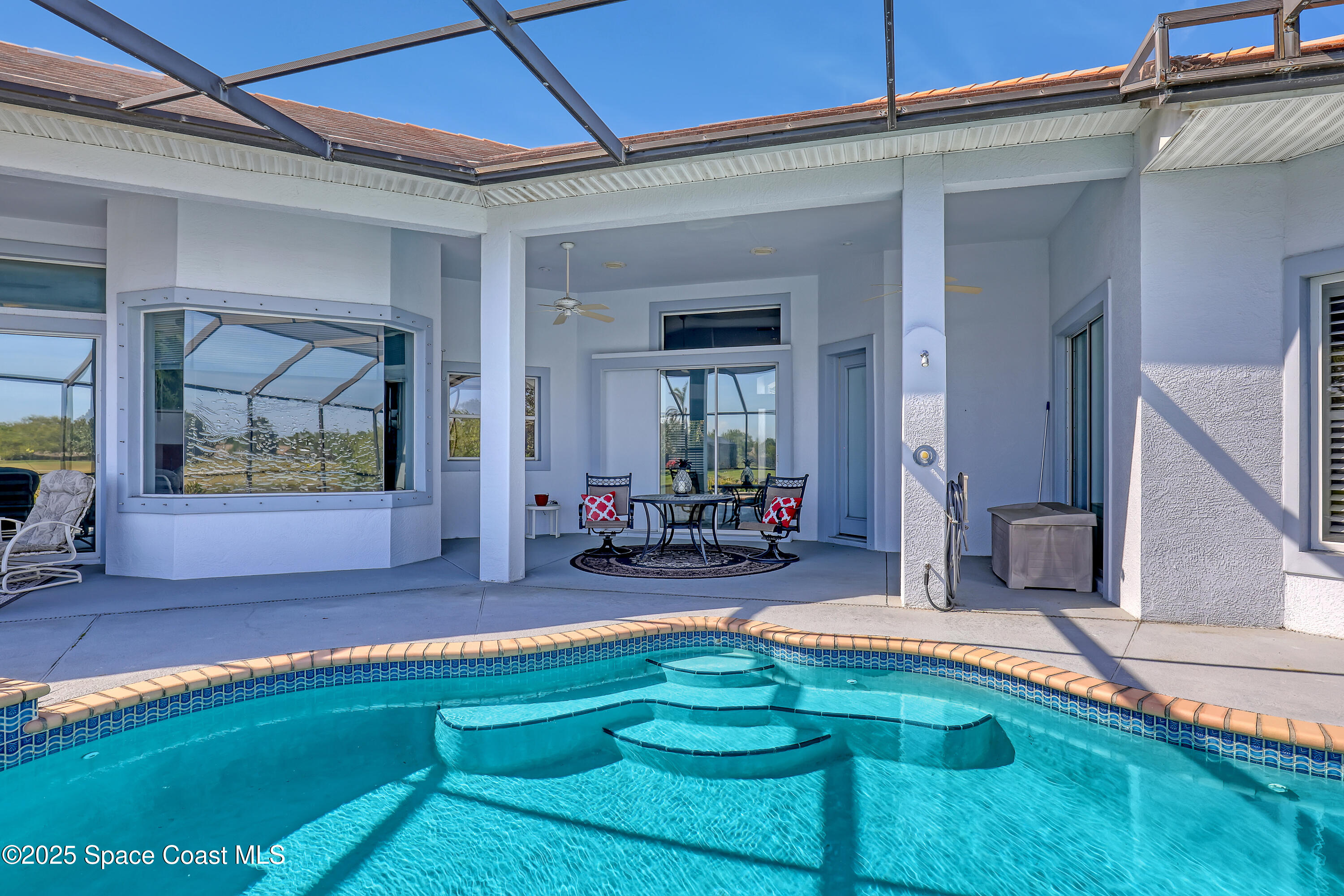 813 Hogan Way Melbourne, FL 32940 - Photo 35 of 50 a room with pool table and windows
