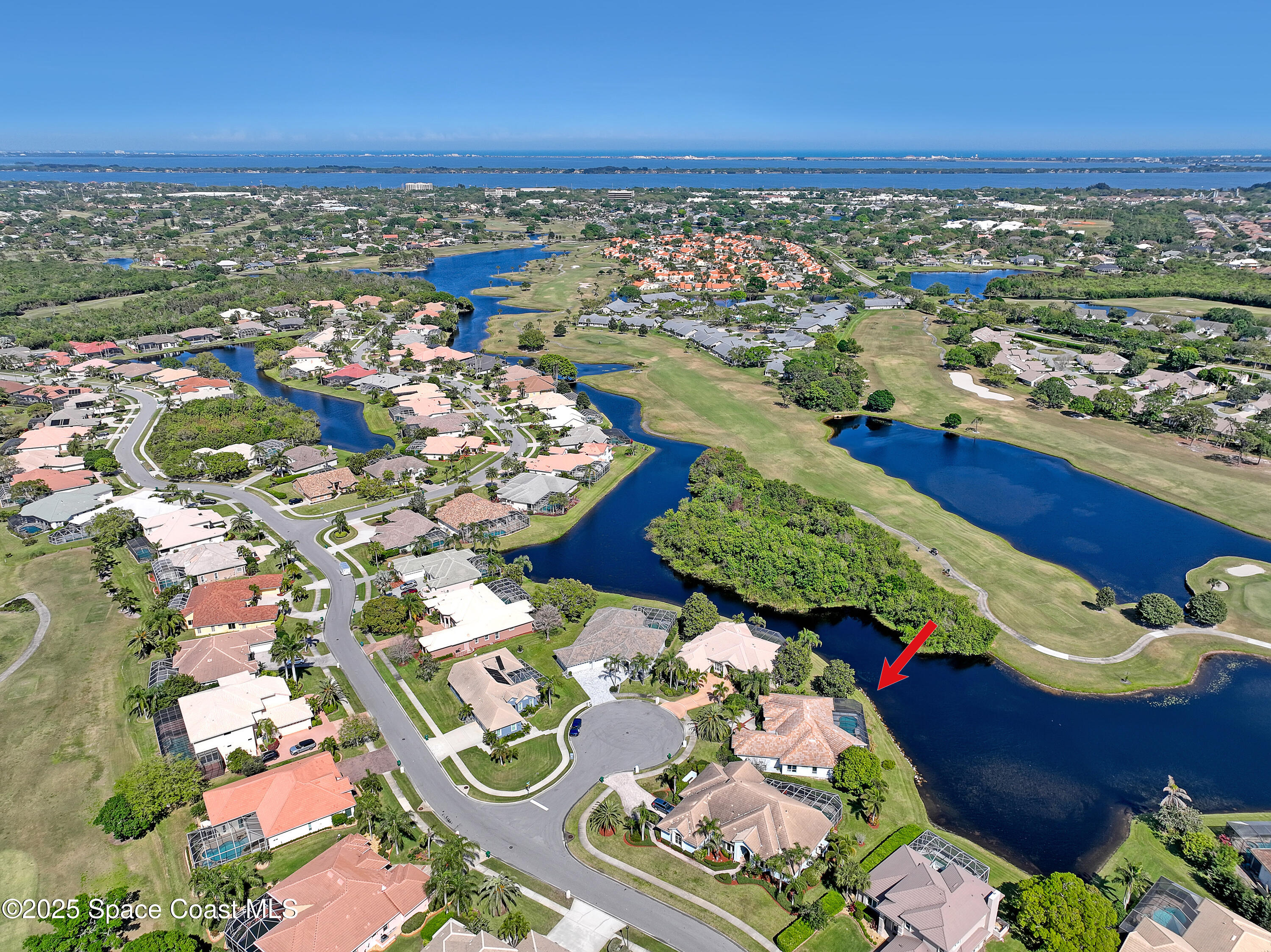 813 Hogan Way Melbourne, FL 32940 - Photo 44 of 50 view of city and ocean