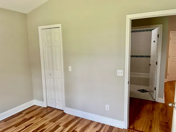 a view of closet area