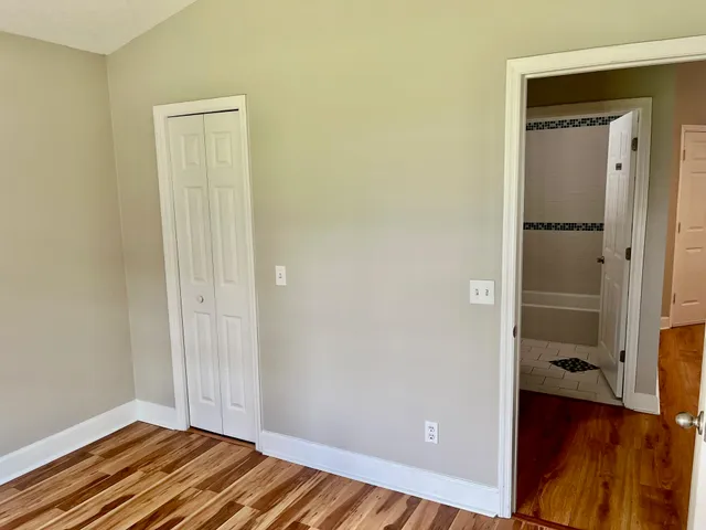 a view of closet area