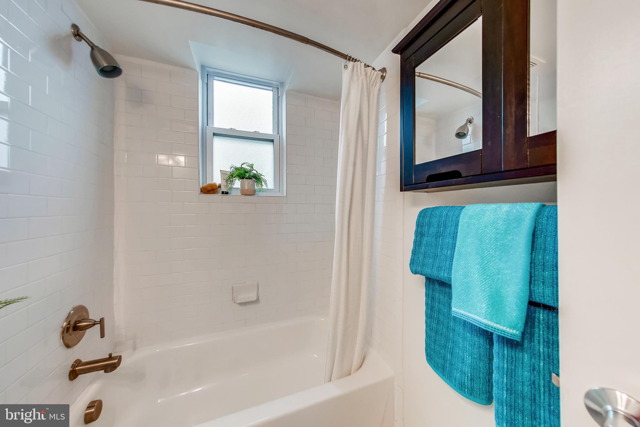 420 16th Street Southeast, Unit 306 Washington, DC 20003 - Photo 19 of 32 a bathroom with a bathtub and a shower