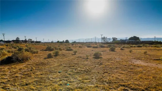 view of an outdoor space and mountain view