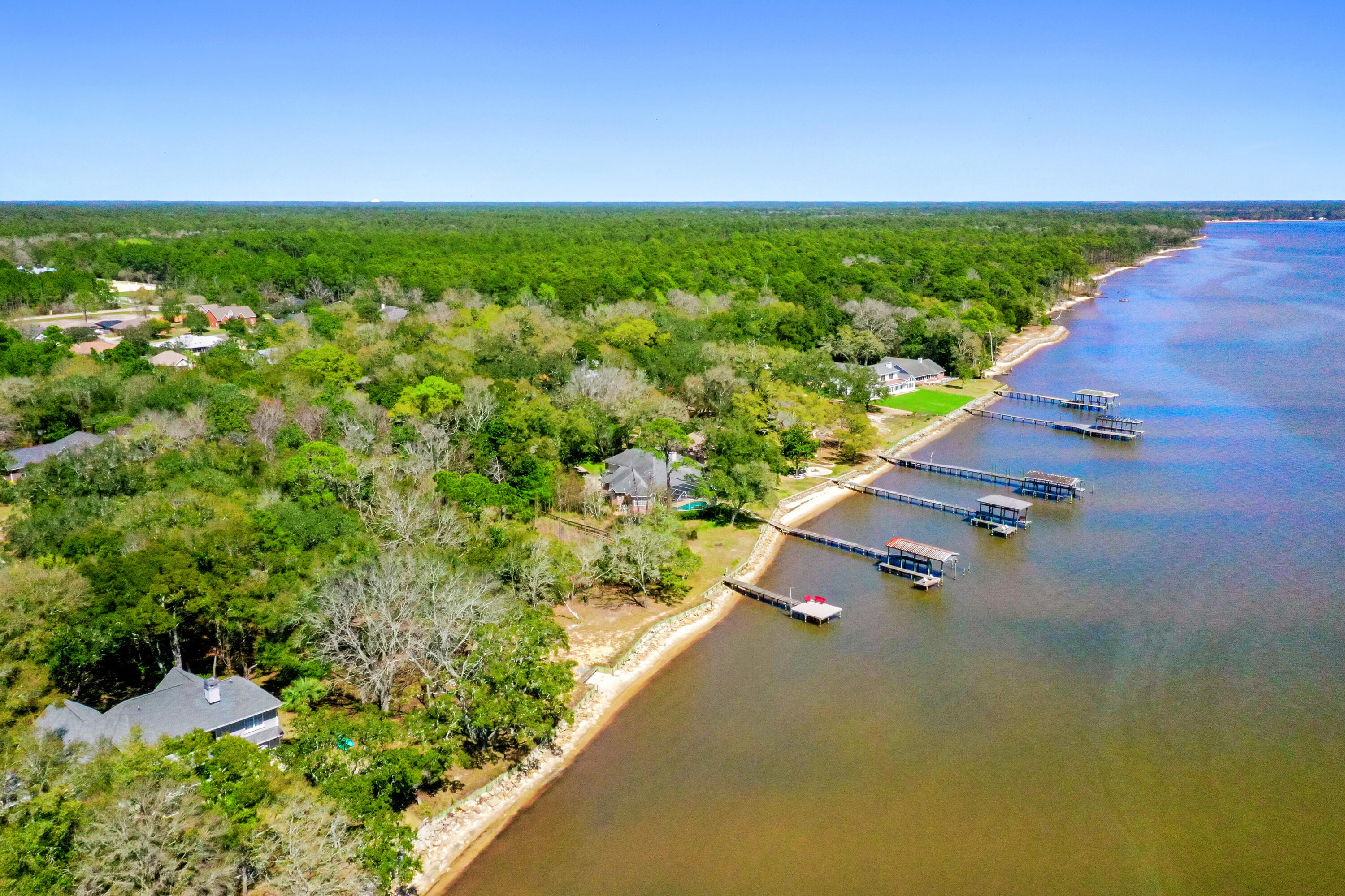Lot 9 Cedar Beach Cove Freeport, FL 32439 - Photo 11 of 41 an aerial view of a houses with a yard