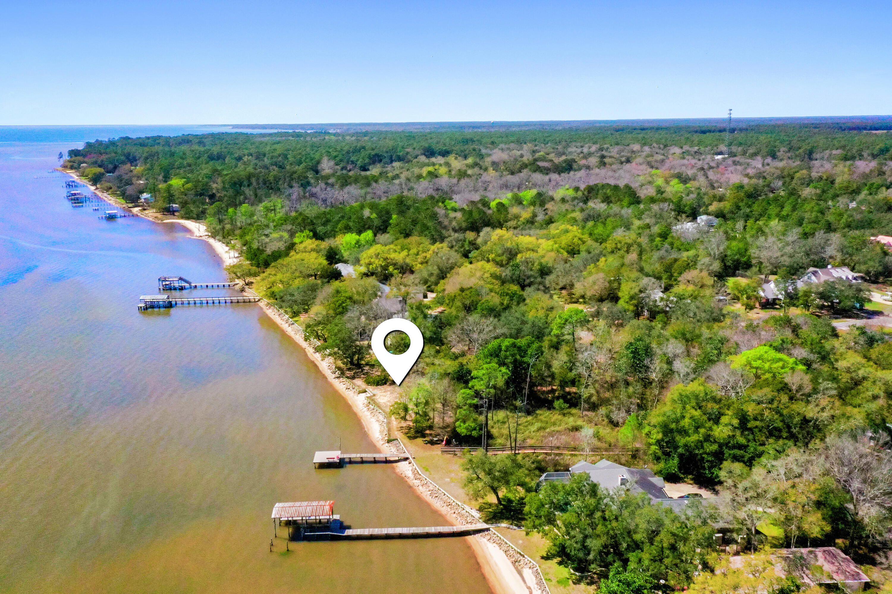 Lot 9 Cedar Beach Cove Freeport, FL 32439 - Photo 15 of 41 an aerial view of a house with a swimming pool