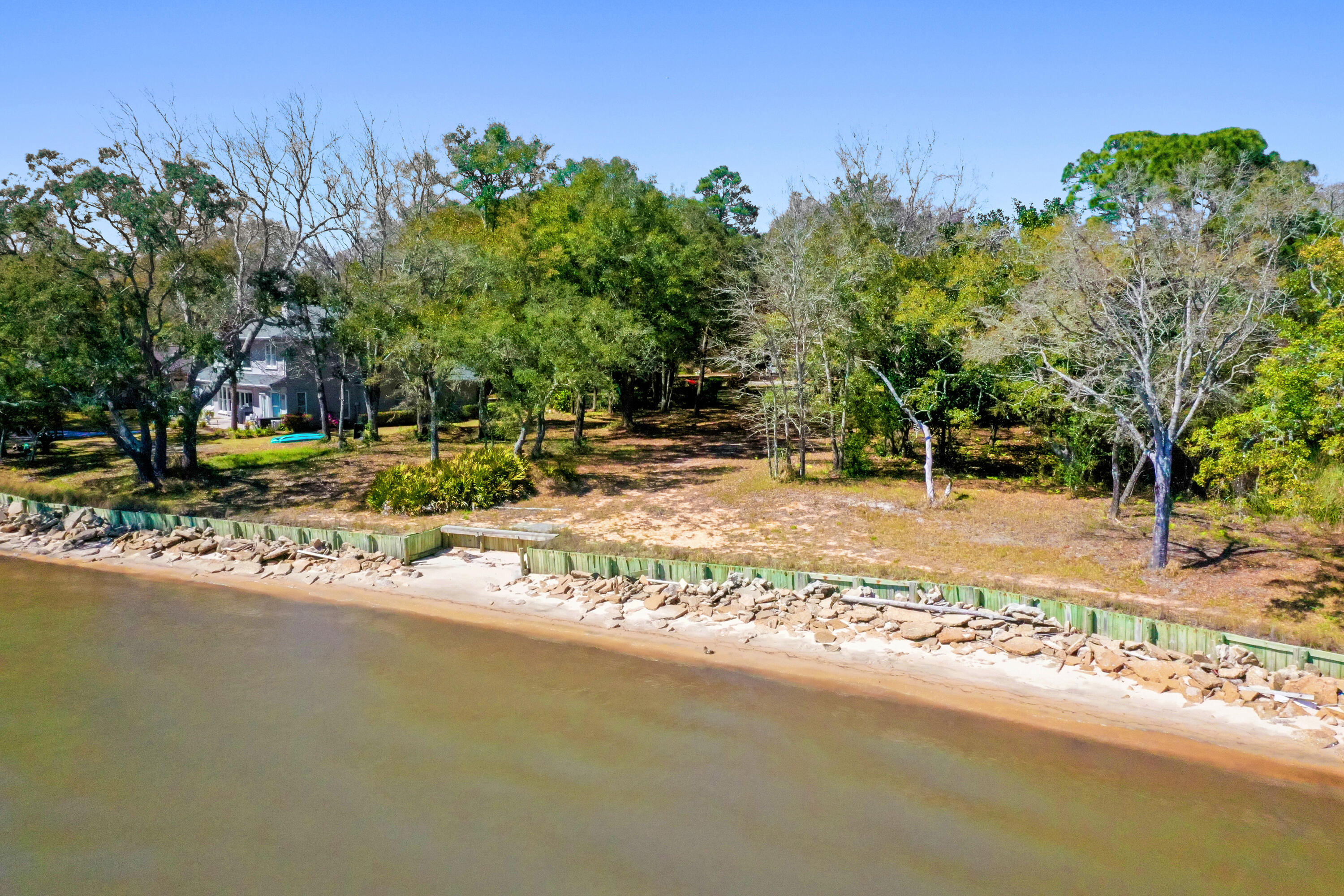 Lot 9 Cedar Beach Cove Freeport, FL 32439 - Photo 18 of 41 a view of a yard with plants and trees