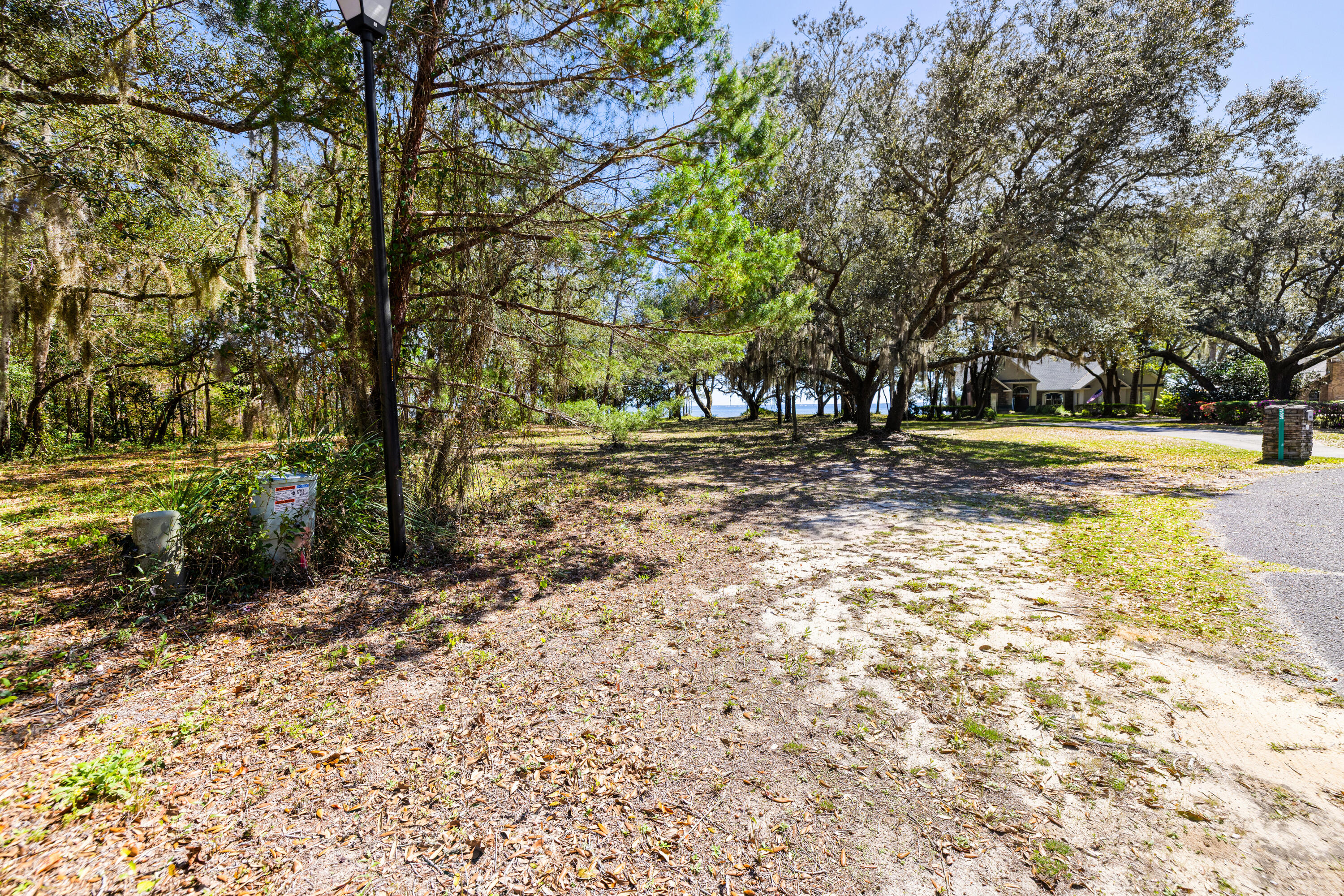 Lot 9 Cedar Beach Cove Freeport, FL 32439 - Photo 40 of 41 a view of a yard with plants and trees