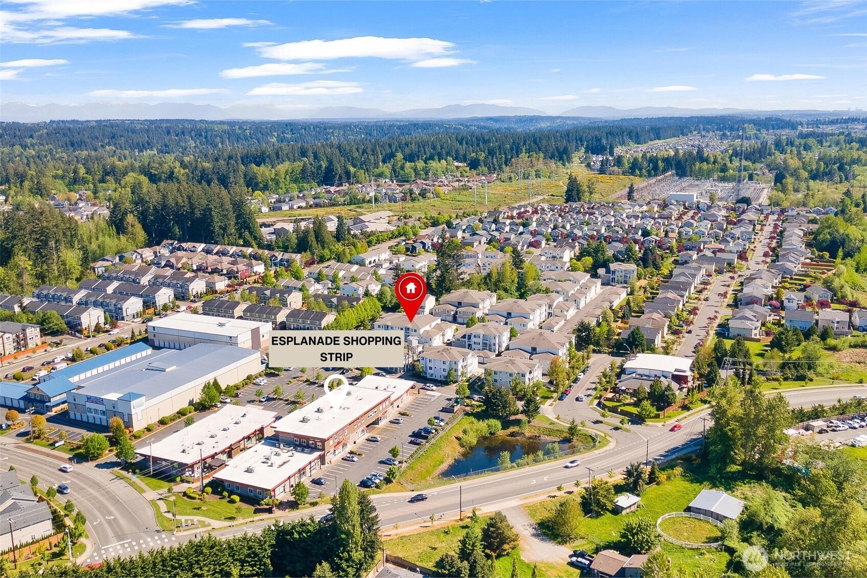 14915 38th Drive Southeast, Unit F3011 Bothell, WA 98012 - Photo 33 of 40 an aerial view of a city