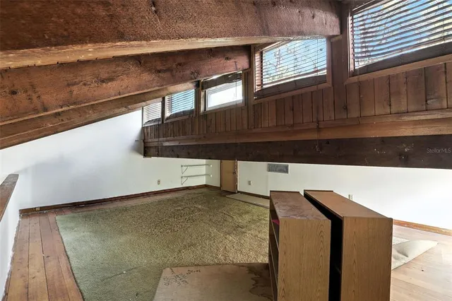 a view of storage and utility room