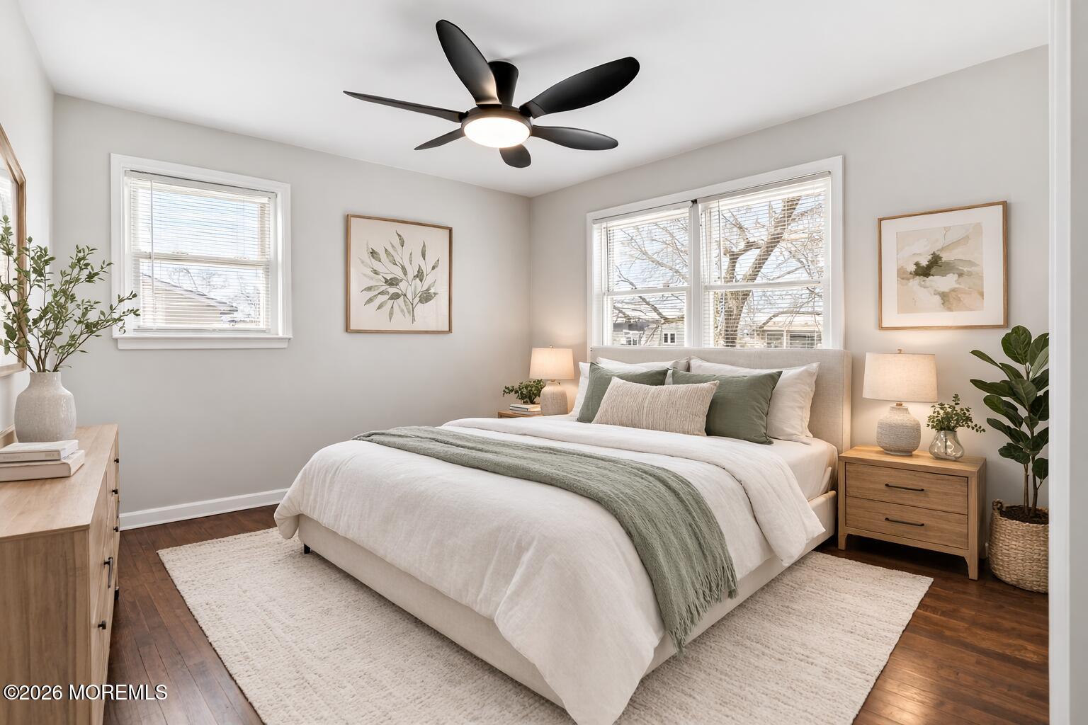96 Twin Rivers Drive Toms River, NJ 08753 - Photo 20 of 37 a bedroom with a large bed and a window