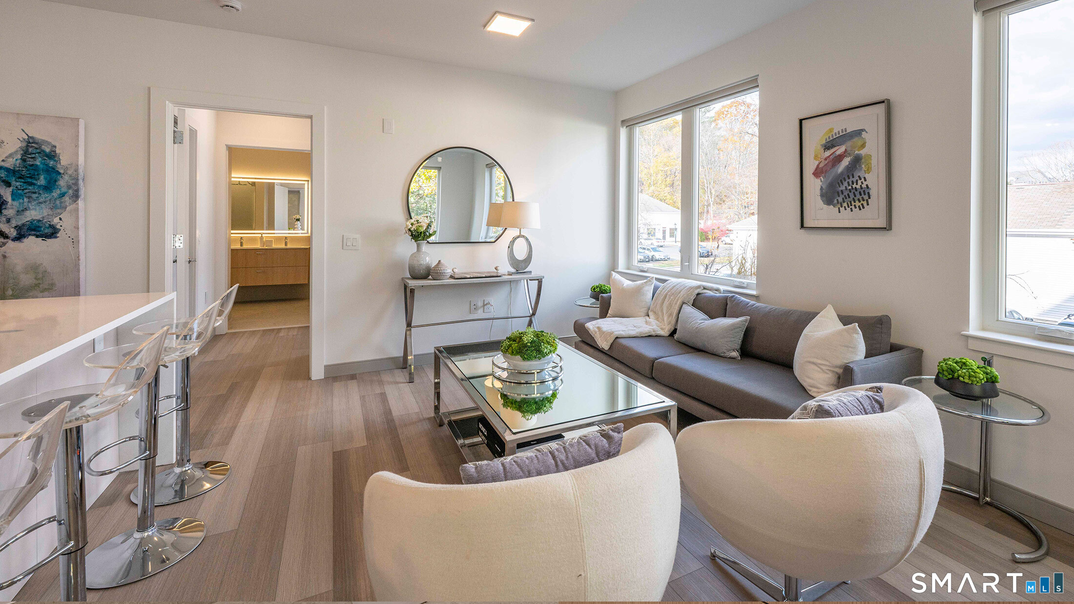 22 Hubbard Road Wilton, CT 06897 - Photo 12 of 19 a living room with furniture and a window