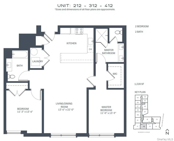 $6,000 | 333 Warner Avenue, Unit 312, Roslyn, NY 11577